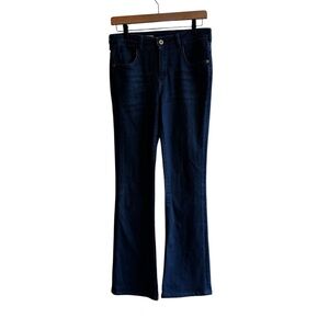 Pilcro Demilune Boot Jeans | Size 29 | Dark Wash | Anthropologie